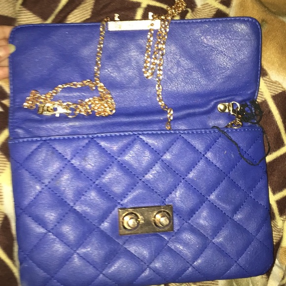 Royal Blue Clutch - Picture 2 of 3